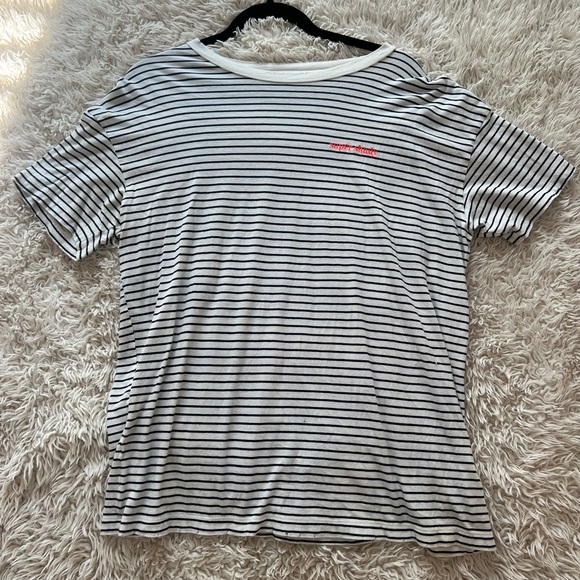 aerie Tops - Oversized Striped Aerie Shirt